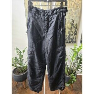 Black Bear Ski Snowboard Snow Wind Pants Black Insulated Women’s Size XL